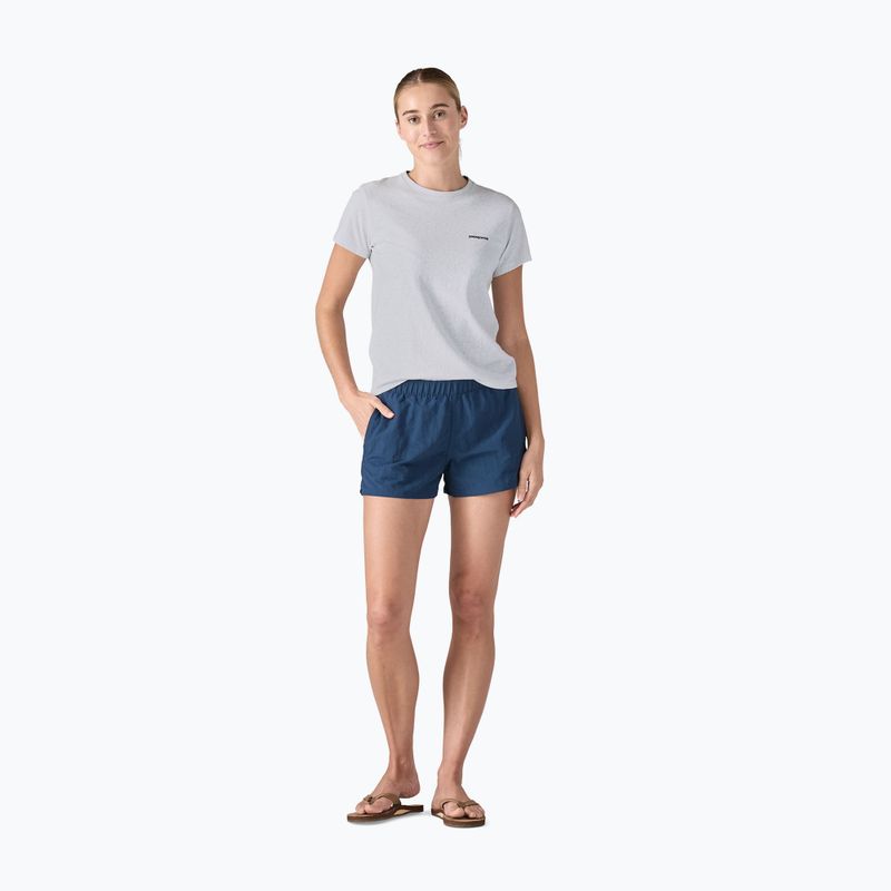 Dámske trekingové tričko Patagonia P-6 Logo Responsibili-Tee white 2