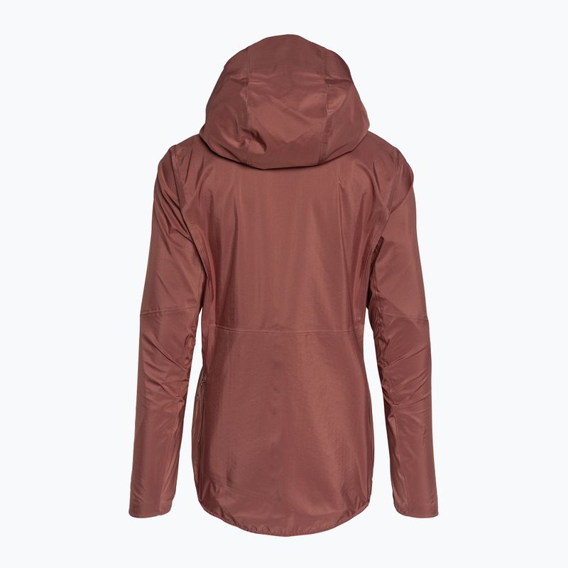 Dámska cyklistická bunda Patagonia Dirt Roamer rosehip 4