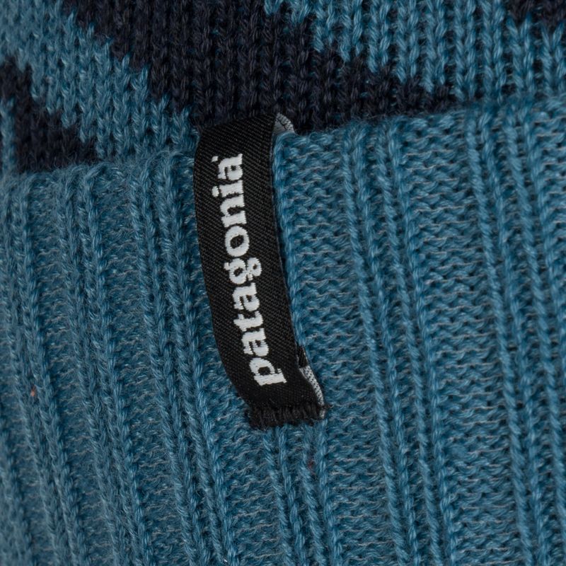 Zimná čiapka Patagonia Powder Town Beanie pinecone/wavy blue 4