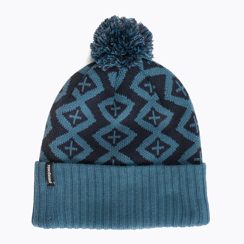 Zimná čiapka Patagonia Powder Town Beanie pinecone/wavy blue 5