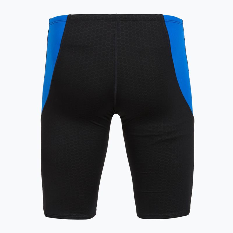 Pánske plavky jammery TYR Durafast Elite Oceanid Jammer black/blue 2