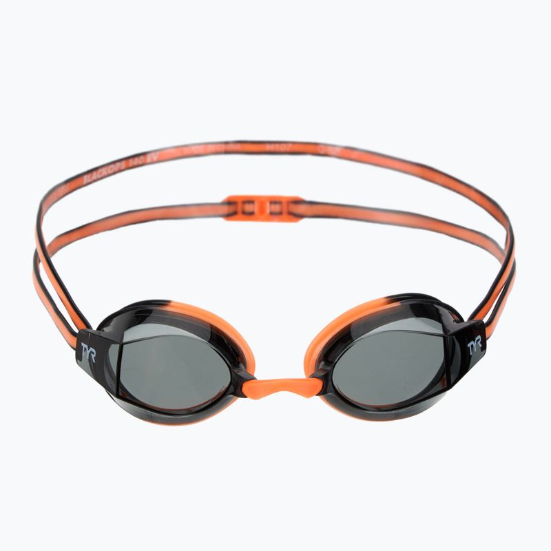 Detské plavecké okuliare TYR Blackops 140 Ev Racing smoke/orange/black 2