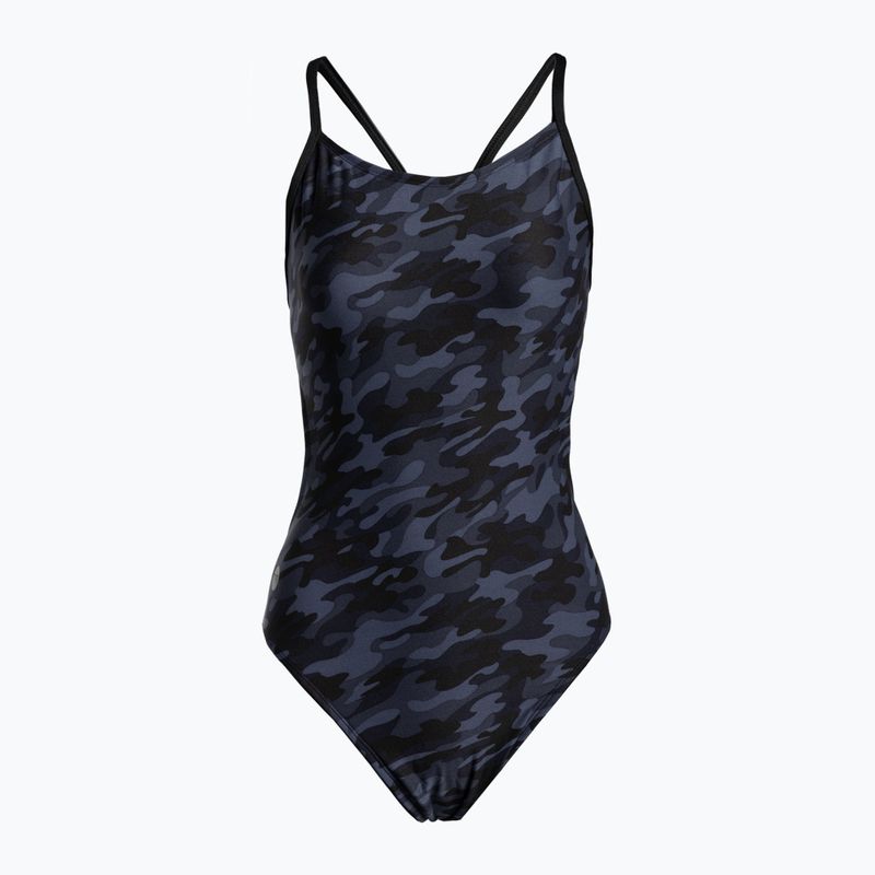 Dámske jednodielne plavky Midnight Camo Cutoutfit navy blue CMCM_41_28