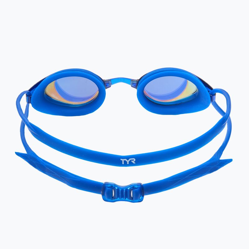 Plavecké okuliare TYR Blackhawk Racing Mirrored gold/ royal 4