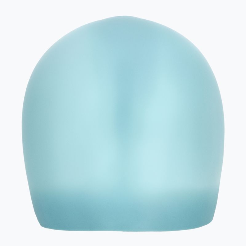 Plavecká čiapka TYR Long Hair Wrinkle Free Silicone light blue 2