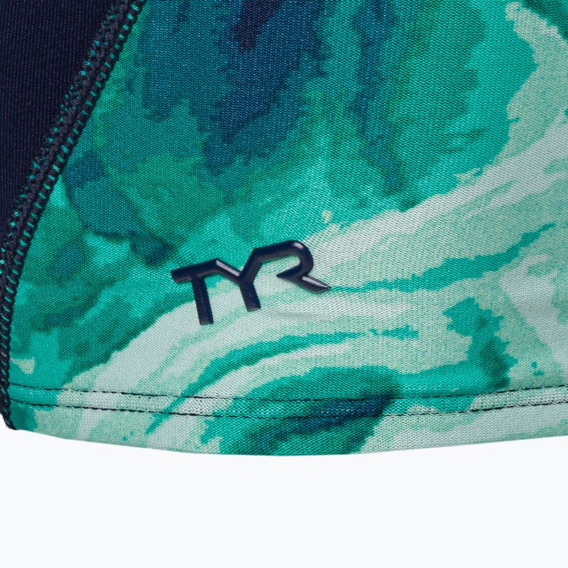 Pánske plavky TYR Mezio Blade teal/multi 3