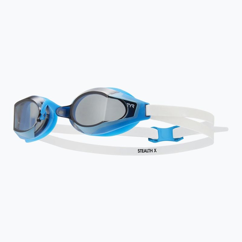 Plavecké okuliare TYR Stealth-X Race smoke/white