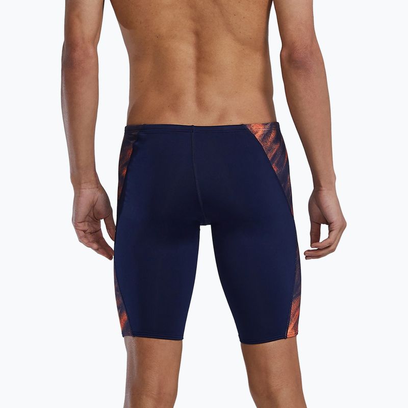 Pánske plavky jammer TYR Soren Blade Splice Jammer orange 2