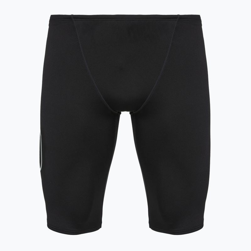 Pánske plavky jammer TYR Soild Large Logo Jammer black 3