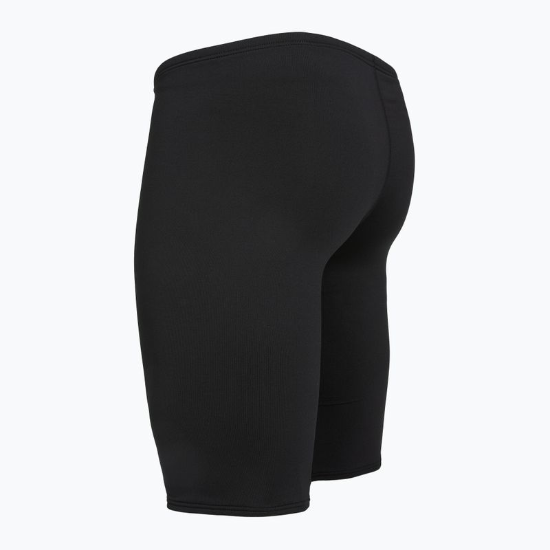 Pánske plavky jammer TYR Soild Large Logo Jammer black 6