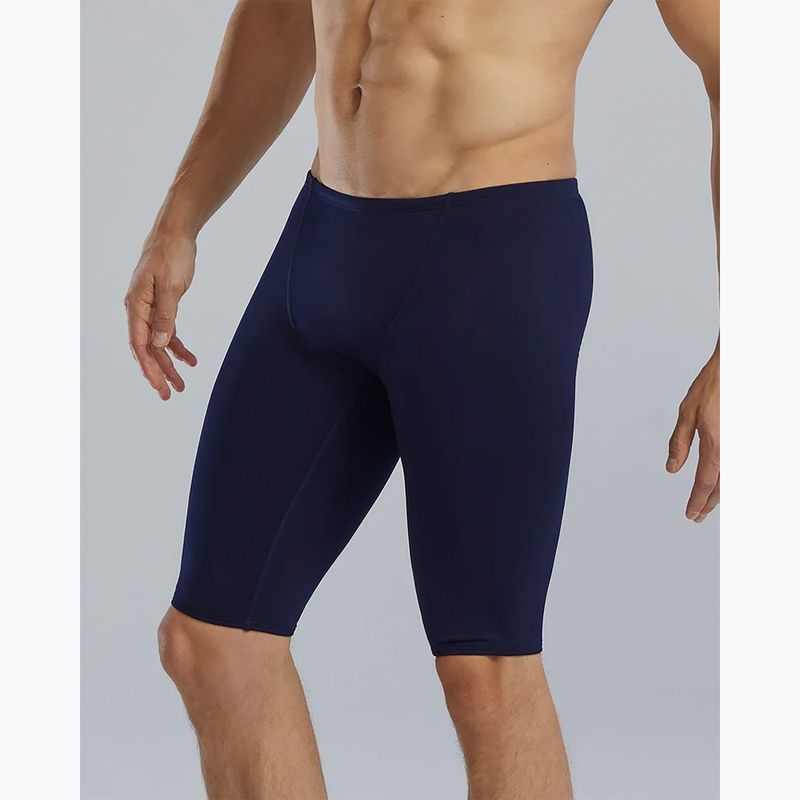 Pánske plavky jammer TYR Soild Large Logo Jammer navy 8