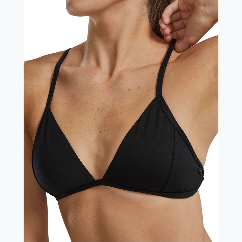 Horný diel plaviek TYR Solid Triangle Tieback black 5