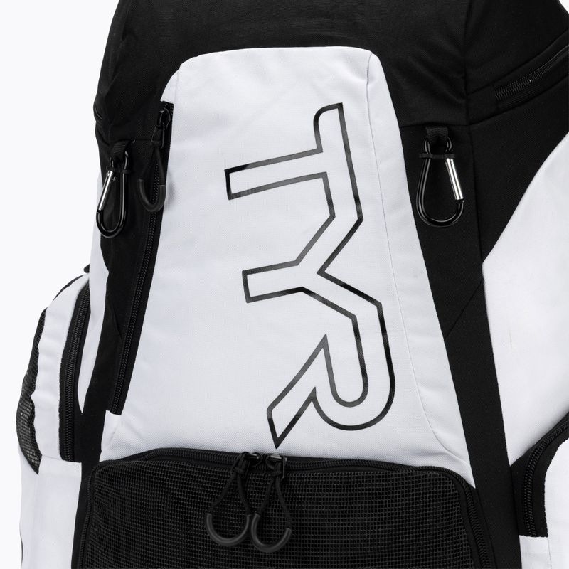 Plavecký batoh TYR Alliance 45 l white/black 5
