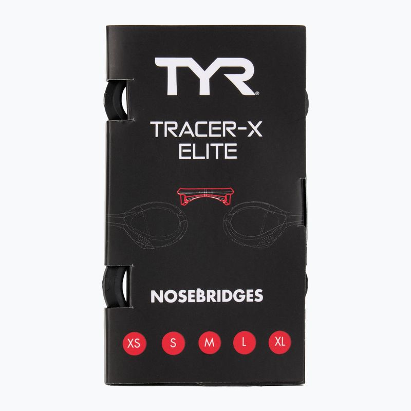 Plavecké okuliare TYR Tracer-X Elite Mirrored silver/multi 5