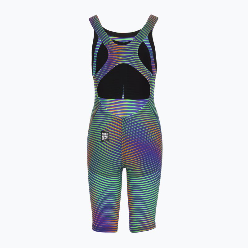 Dámske jednodielne plavky TYR Avictor 2.0 Luminins Open Back elec lime 2
