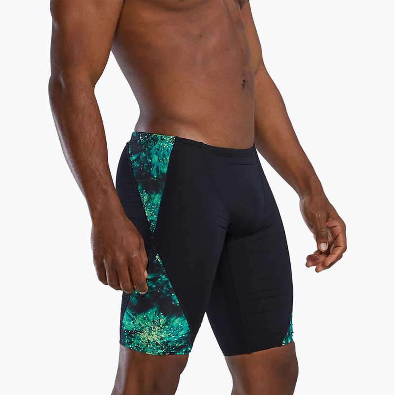 Pánske plavecké džemmery TYR Radiant Flare Blade Splice Jammer green 4