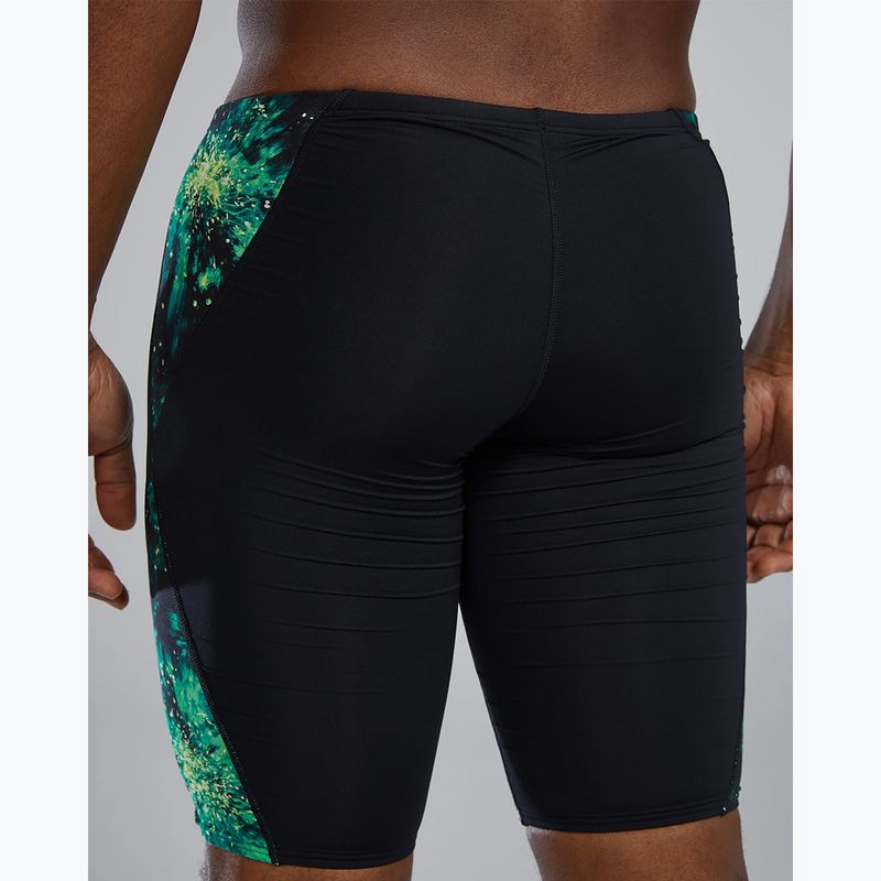 Pánske plavecké džemmery TYR Radiant Flare Blade Splice Jammer green 6