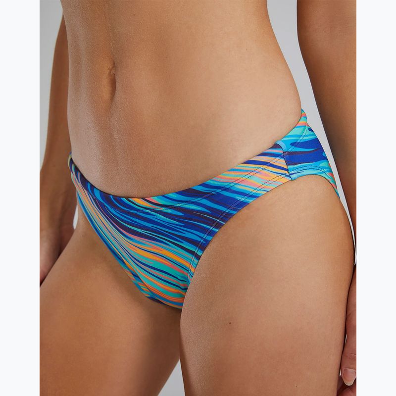 Spodný diel plaviek TYR Riptidal Classic Full Coverage Bikini teal/orange 5