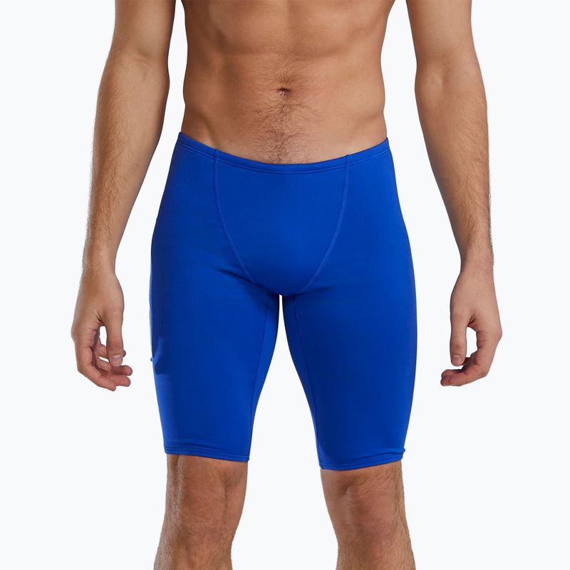 Pánske plavky jammer TYR Soild Large Logo Jammer royal