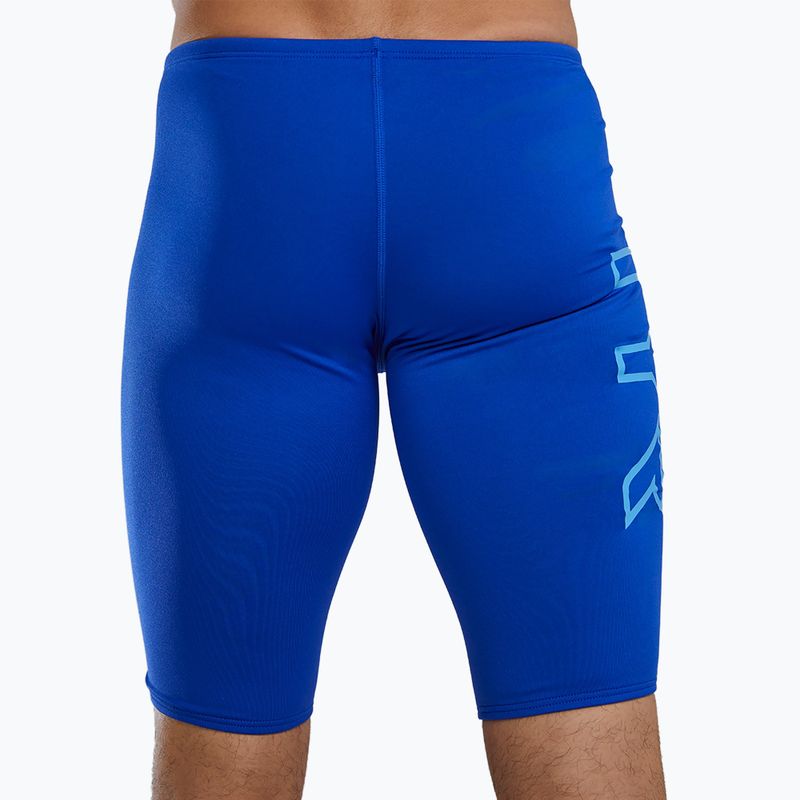 Pánske plavky jammer TYR Soild Large Logo Jammer royal 6