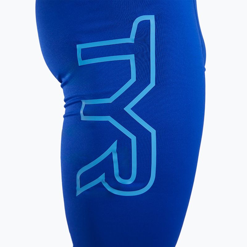 Pánske plavky jammer TYR Soild Large Logo Jammer royal 7