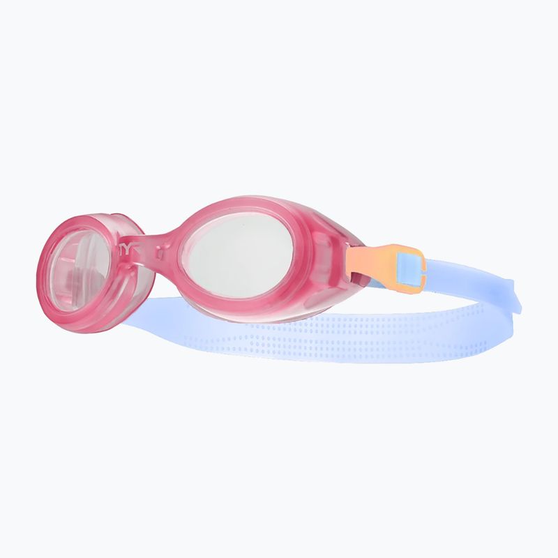 Detské plavecké okuliare TYR Aqua Blaze clear / pink