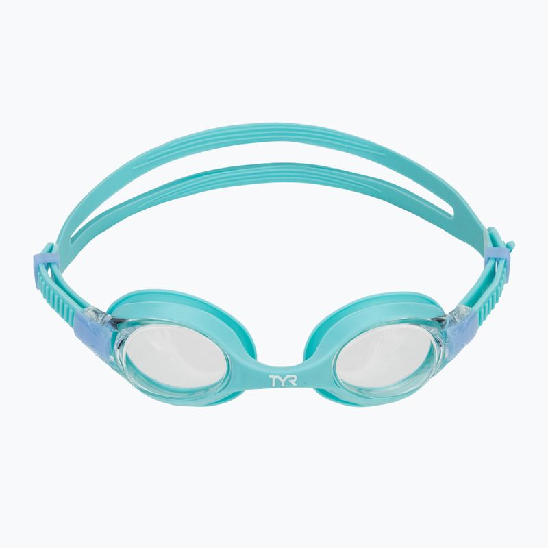 Detské plavecké okuliare TYR Swimple blue / black / black 2