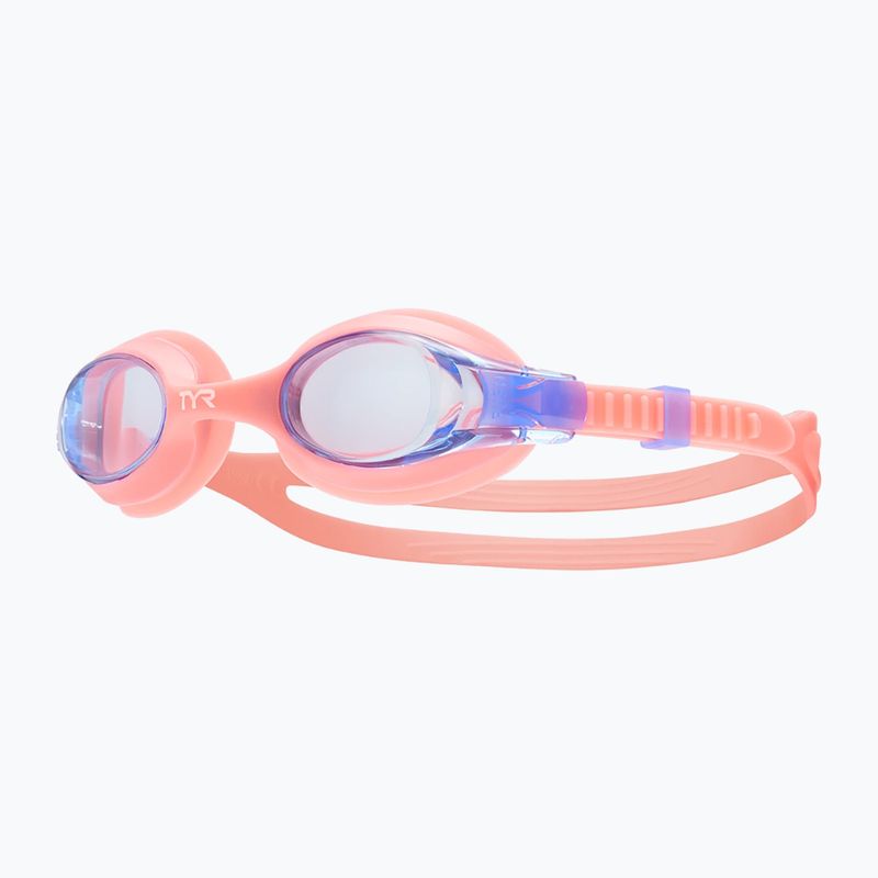 Detské plavecké okuliare TYR Swimple clear / turquoise
