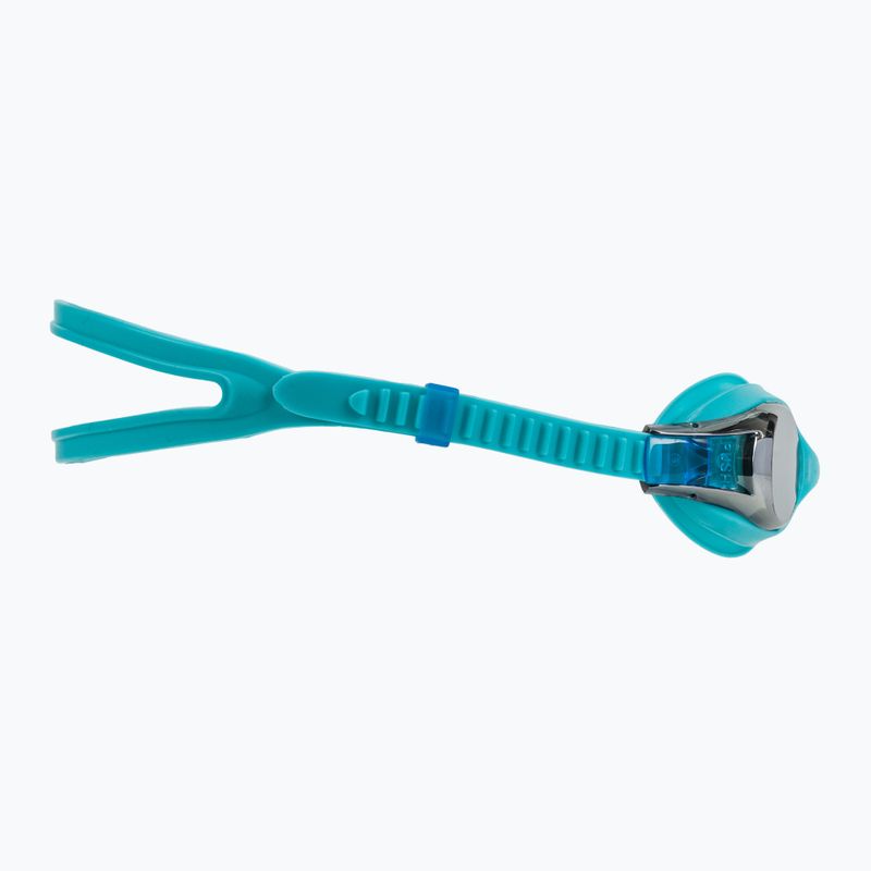 Detské plavecké okuliare TYR Swimple Metallized silver / blue 3