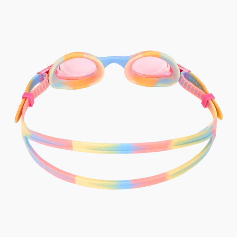 Detské plavecké okuliare TYR Swimple Tie Dye Non-Mirrored pink/orange/yellow 4