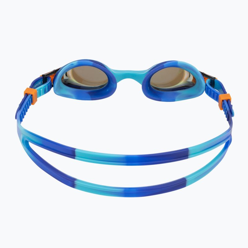 Detské plavecké okuliare TYR Swimple Tie Dye Mirrored blue / multi 4