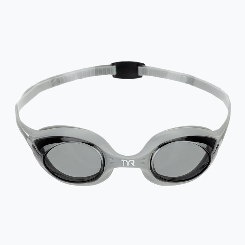 Plavecké okuliare TYR Hydra Flare smoke/grey 2
