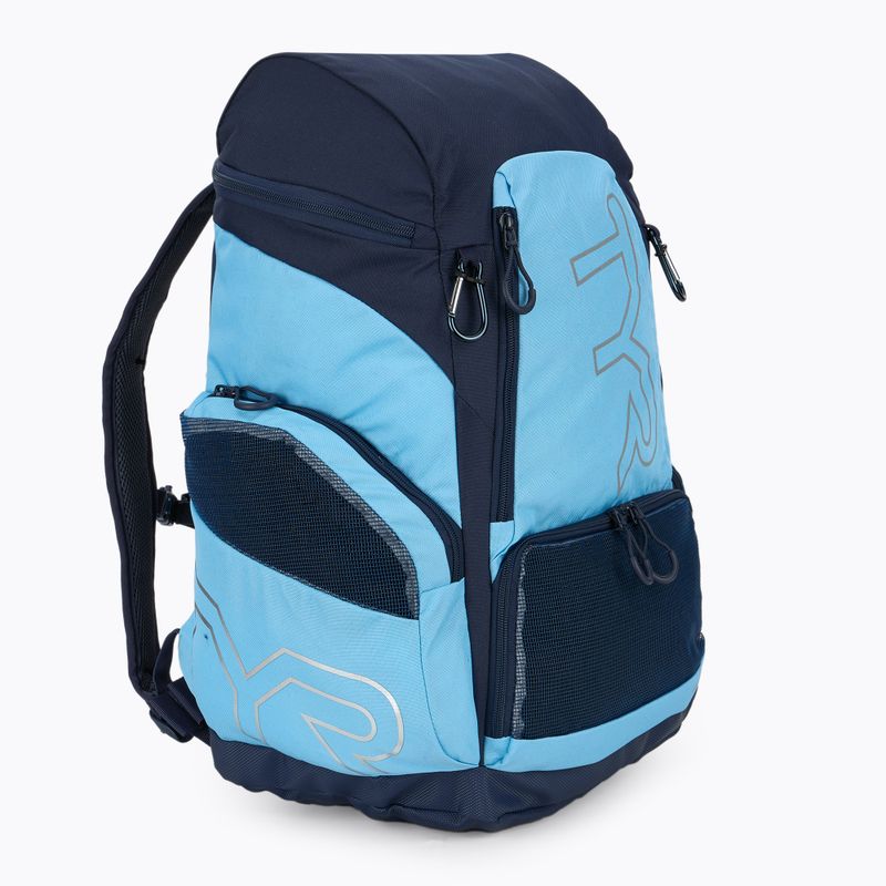 Plavecký batoh TYR Alliance Team 45 l light blue/navy 2