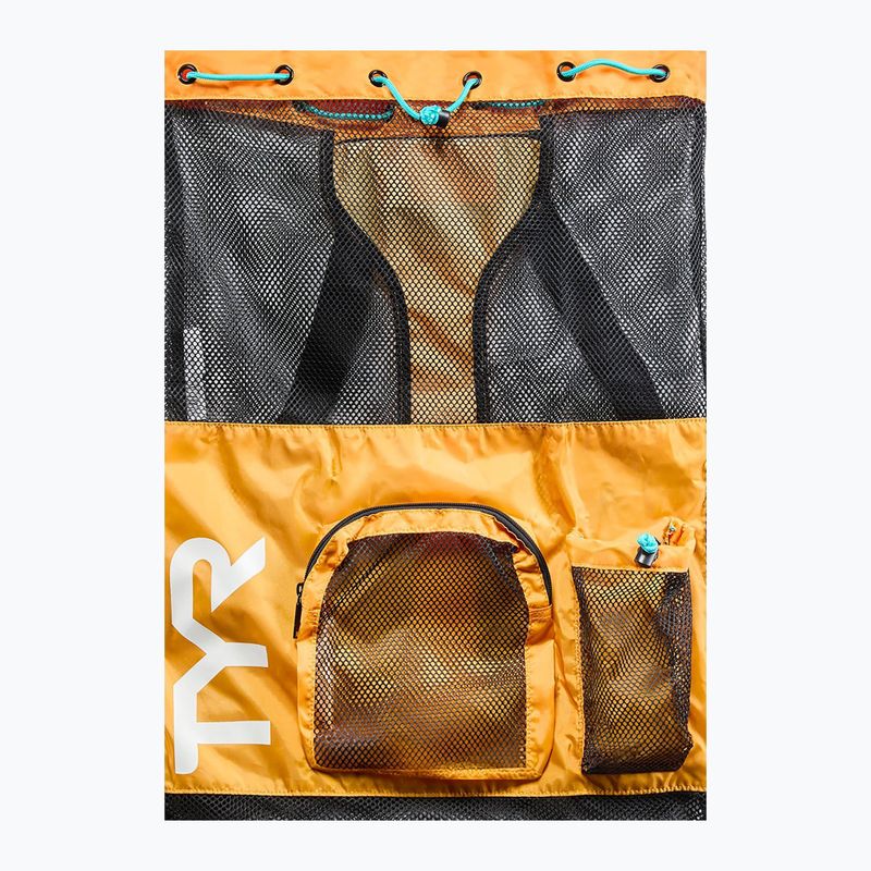 Plavecký vak TYR Big Mesh Mummy Bag 40 l orange 2