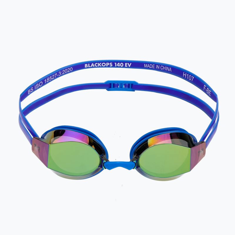 Dámske plavecké okuliare TYR Blackops 140 Ev Racing Mirrored royal/light blue 2