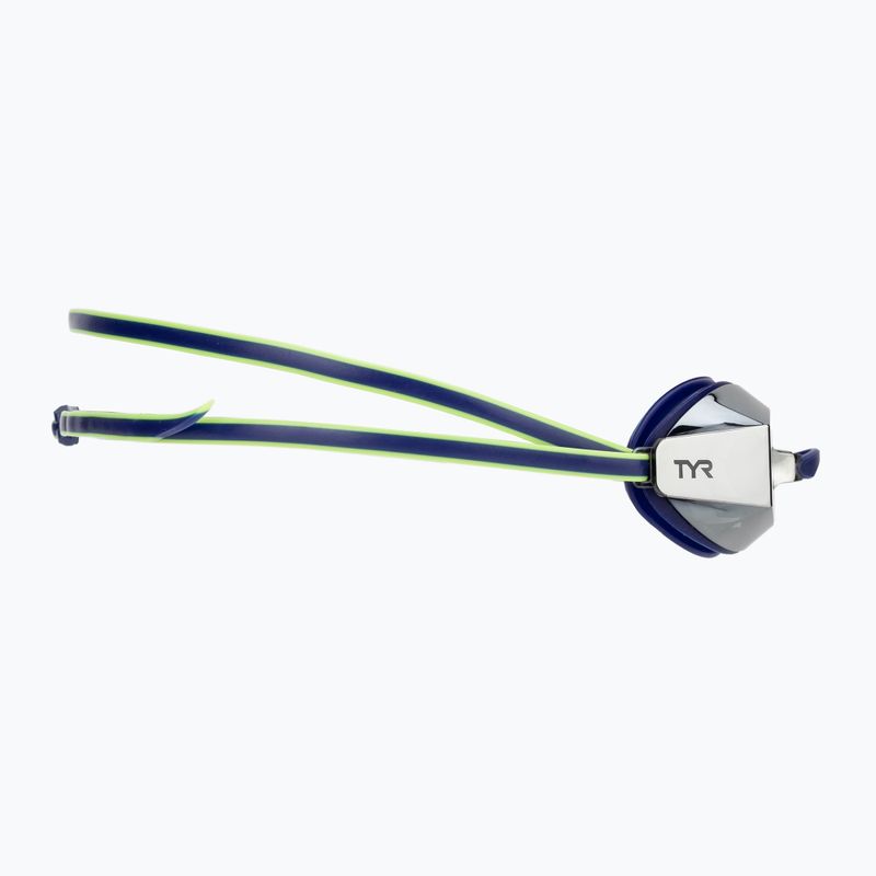 Plavecké okuliare TYR Blackops 140 Ev Racing Mirrorednavy/lime 3