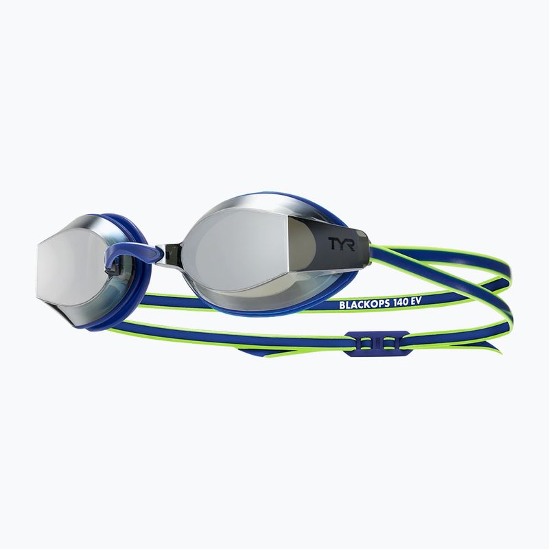 Plavecké okuliare TYR Blackops 140 Ev Racing Mirrorednavy/lime