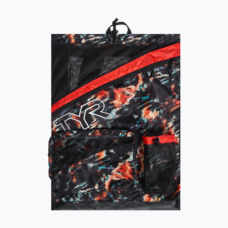 Plavecký vak TYR Elite Team Mesh 40 l orange / aqua / black