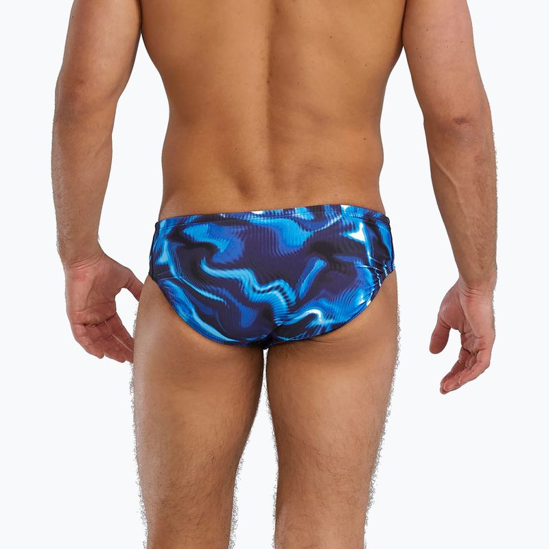 Pánske plavky TYR Durafast Elite Waveform Brief blue 2