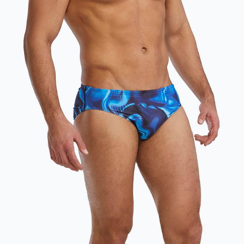Pánske plavky TYR Durafast Elite Waveform Brief blue 3