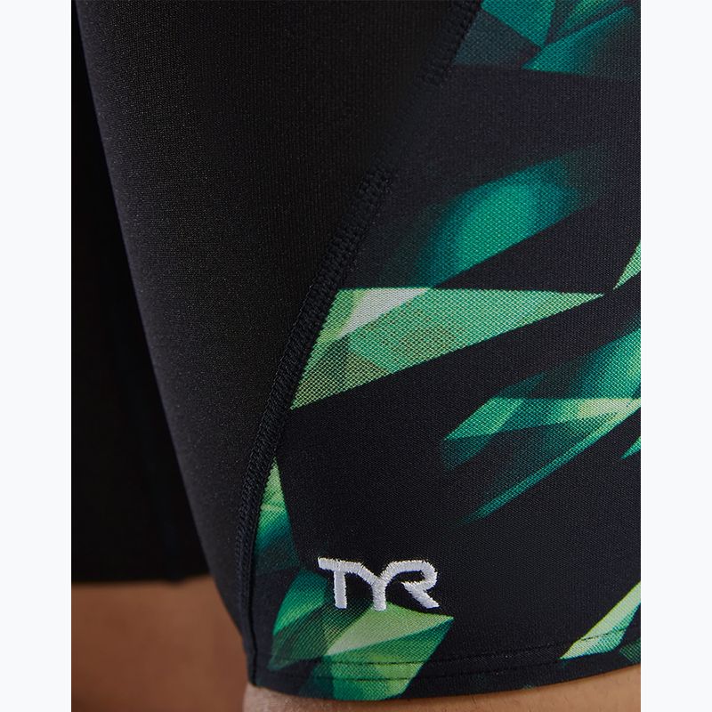 Pánske plavky jammery Tyr Durafast Elite Triadic green 8