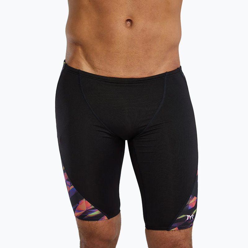 Pánske plavky jammer TYR Durafast Elite Triadic multicolor 5
