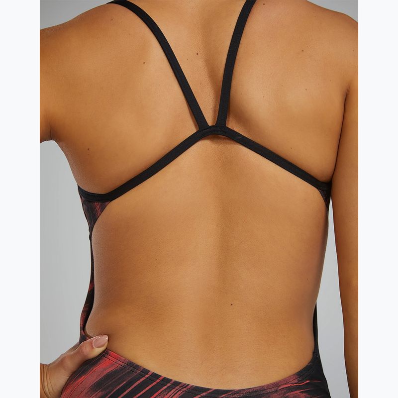 Dámske jednodielne plavky Tyr Durafast Elite Cycloid Diamondfit red 7