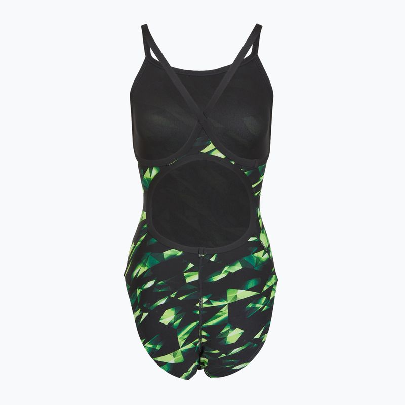 Dámske jednodielne plavky TYR Durafast Elite Triadic Diamondfit green 2
