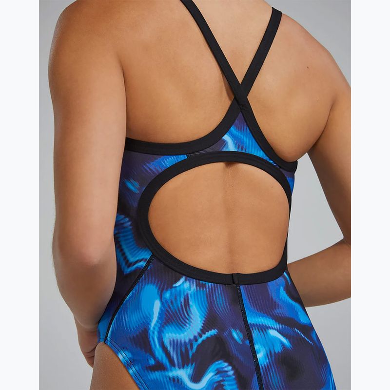Dámske jednodielne plavky TYR Durafast Elite Waveform Diamondfit blue 10