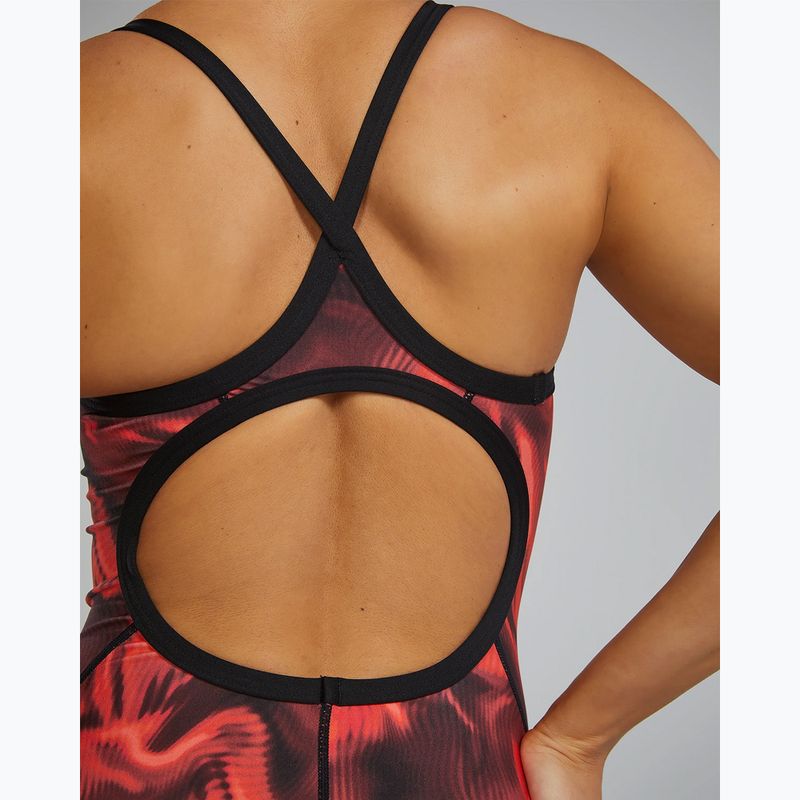 Dámske jednodielne plavky Tyr Durafast Elite Waveform Diamondfit red 8