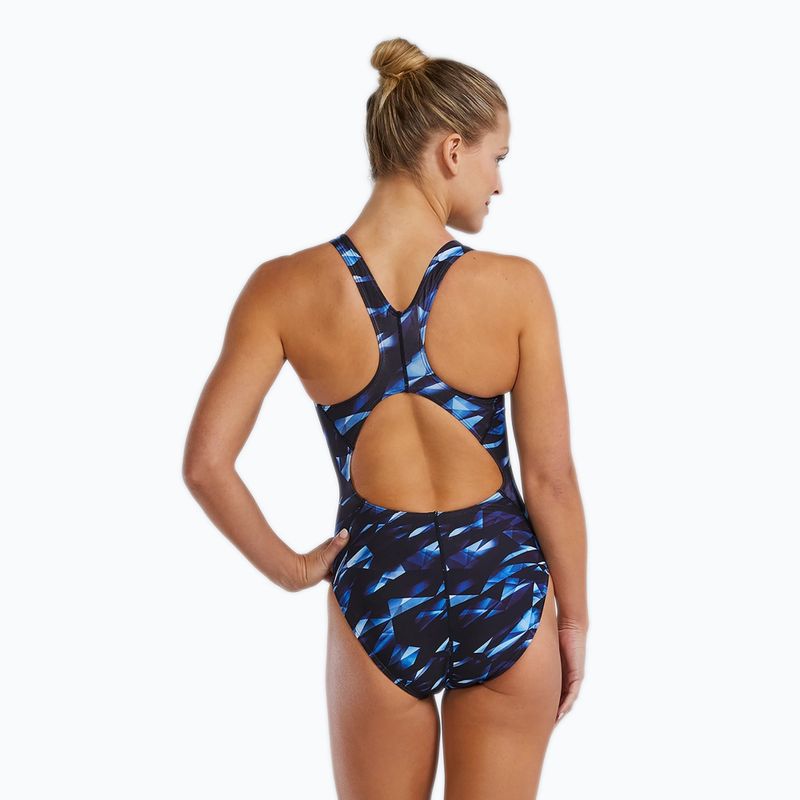 Dámske jednodielne plavky Tyr Durafast Elite Triadic Maxfit blue 2