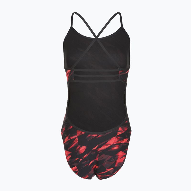 Dámske jednodielne plavky TYR Durafast Elite Triadic Trinityfit red 2