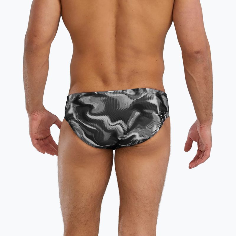 Pánske plavky TYR Durafast Elite Waveform Brief titanium 5