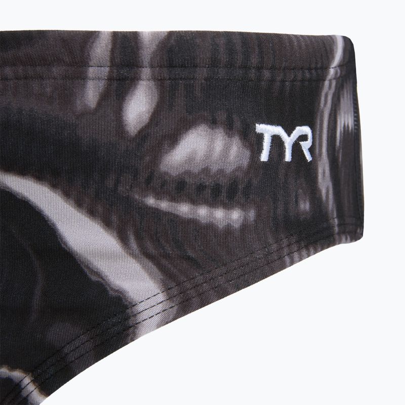 Pánske plavky TYR Durafast Elite Waveform Brief titanium 3